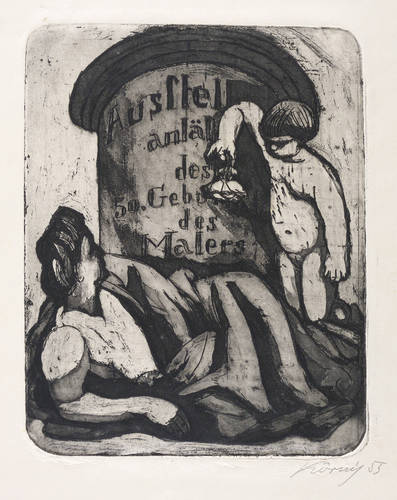 Körnig, Hans -  -  - Ausstellung anläßlich des 50. Geburtstags des Malers