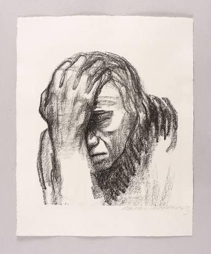 Kollwitz, Käthe -  -  - Nachdenkende Frau