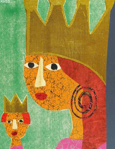 Kretschmer, Katharina -  -  - Kleine Königin mit Kind