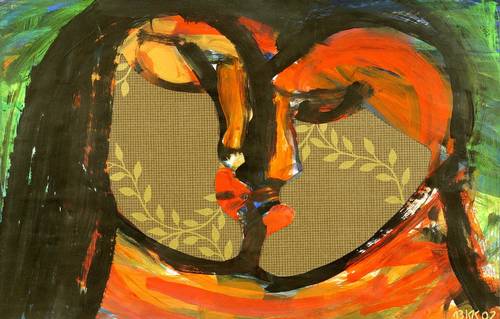 Kretschmer, Katharina -  -  - Küssende