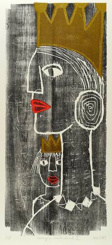 Kretschmer, Katharina -  -  - Königin mit Kind II