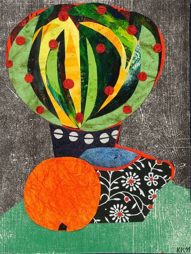 Kretschmer, Katharina -  -  - Kleines Stilleben mit Frucht