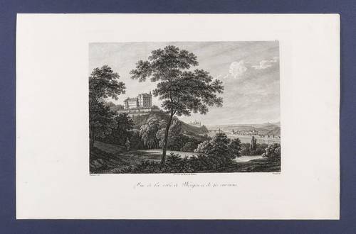 Siebeneichen (Meißen) - Schloss Siebeneichen - Schloss Siebeneichen - Vue de la ville de Meissen et de ses environs