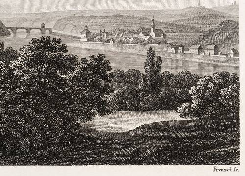 Siebeneichen (Meißen) - Schloss Siebeneichen - Schloss Siebeneichen - Vue de la ville de Meissen et de ses environs