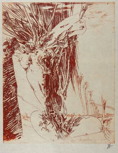 Janssen, Horst -  -  - Kopfweide