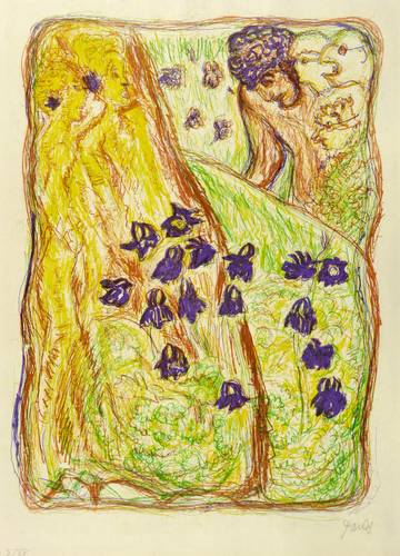 Pauly, Charlotte Elfriede -  -  - Der Künstler und die Musen