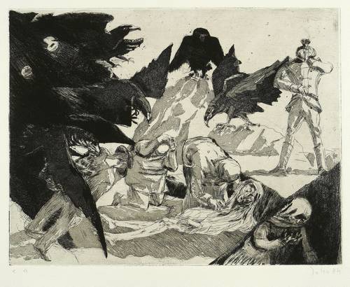 John, Joachim -  -  - Pietà mit Adlern im Gebirge