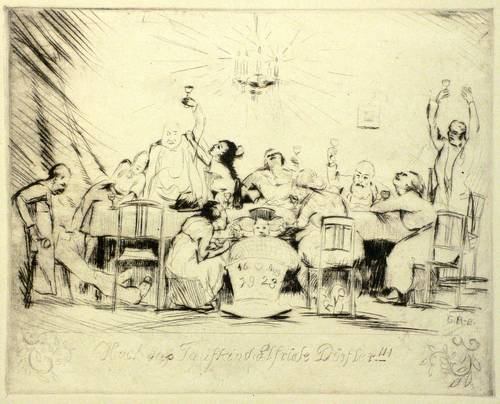 Richter-Lößnitz, Georg -  -  - Hoch das Taufkind Elfriede Dörfler