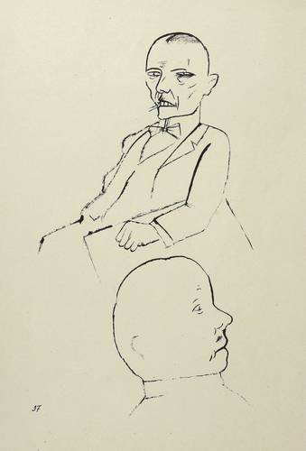 Grosz, George - Ecce homo - Ecce homo - In Gedanken