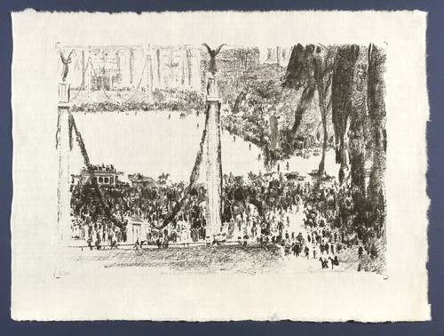 Paeschke, Paul - Sedan-Tage in Berlin 1914 - Sedan-Tage in Berlin 1914 - Unter den Linden (Festtage in Berlin)