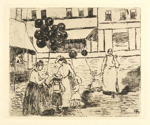 Geibel, Margarete -  -  - Auf dem Jahrmarkt