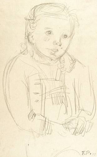 Bauer-Pezellen, Tina -  -  - Kleines Mädchen nach halbrechts