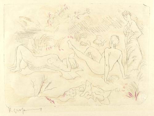 Großmann, Rudolf -  -  - Badende