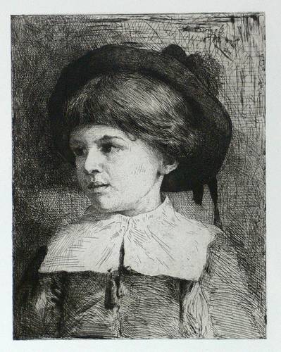 Frenzel, Ludwig Carl -  -  - Knabenporträt