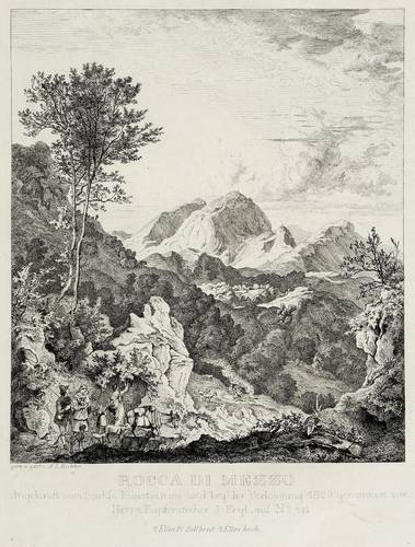Richter, Adrian Ludwig -  -  - Rocca di Mezzo