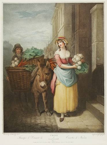 Gaugain, Thomas - Cries of London - Cries of London - Turnips & Carrots ho. Carottes & Navets (Rübenverkäufer)