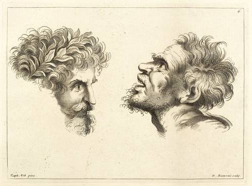 Raffael (nach) - Nicolas-Dauphin de Beauvais - Nicolas-Dauphin de Beauvais - Weisheit und Unwissenheit