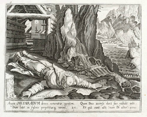 Boeckel, Charles van - Meinrad von Einsiedeln - Meinrad von Einsiedeln - Augia Meinradum dives veneratur egentem ...