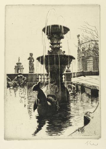 Erler, Georg -  -  - Nymphenbad im Zwinger (Dresden)