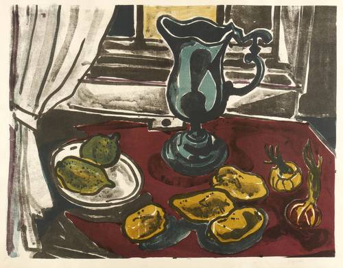 Hippold, Erhard -  -  - Stillleben mit Zinnkrug