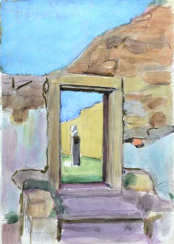 Pukall, Egon -  -  - Ruine mit Durchblick