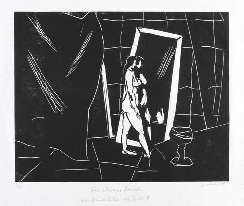 Maass, Konrad -  -  - Das schwarze Atelier (für Rainer Zille)