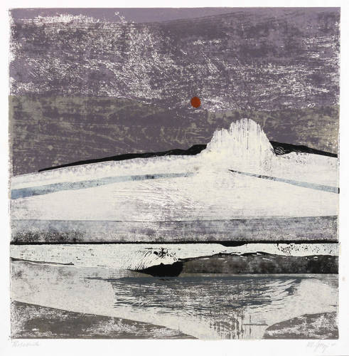 Georgi, Karlheinz -  -  - Ohne Titel (Abstrakte Landschaft III)