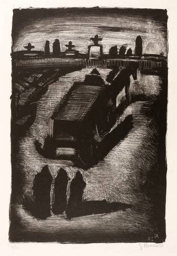 Rouault, Georges -  -  - De profundis (Faubourg des longues peines)