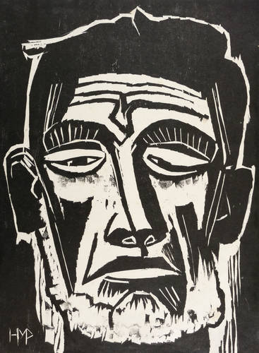 Pechstein, Max -  -  - Kopf eines Seemannes (Fischerkopf)