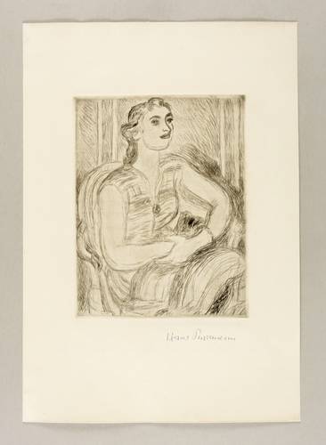 Purrmann, Hans -  -  - Bildnis Eva Maria Henschel
