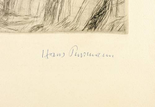 Purrmann, Hans -  -  - Bildnis Eva Maria Henschel