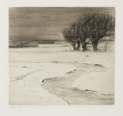 Olbricht, Alexander -  -  - Winterabend