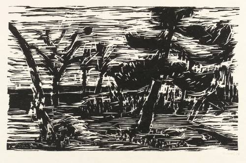 Hund, Hans-Peter -  -  - Abendlandschaft