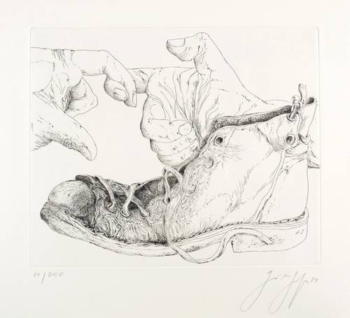 Grass, Günter -  -  - Bayerischer Schuh