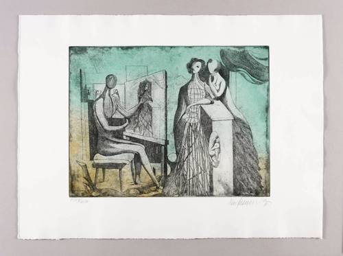 Zimmermann, Mac -  -  - Maler, Muse und Inspiration (Im Atelier)