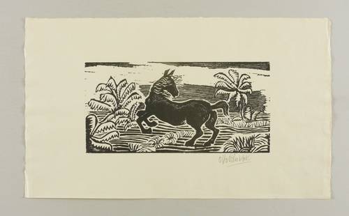 Pankok, Otto -  -  - Laufendes Pferd