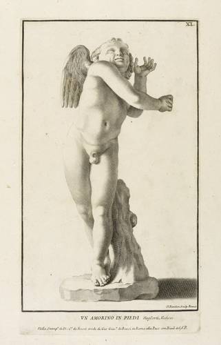 Randon, Claude - Skulptur des Amor - Skulptur des Amor - Un Amorino In Piedi – Negl´orti Medicei