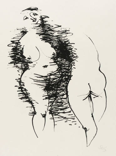 Seitz, Gustav -  -  - Zwei weibliche Akte