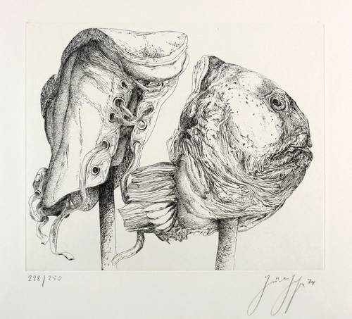 Grass, Günter -  -  - Schuh und Steinbeisser