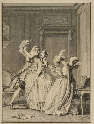 Le Mire, Noel - La Nouvelle Heloise (Rousseau) - La Nouvelle Heloise (Rousseau) - Julie wird vom Vater geschlagen