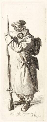 Erhard, Johann Christoph -  -  - Der russische Infanterist