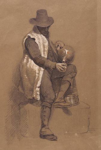 Schams, Franz -  -  - Italienischer Hirte