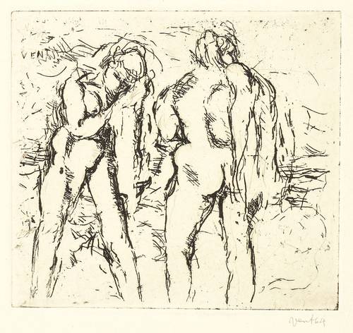 Vent, Hans -  -  - Zwei Frauen, sich abtrocknend