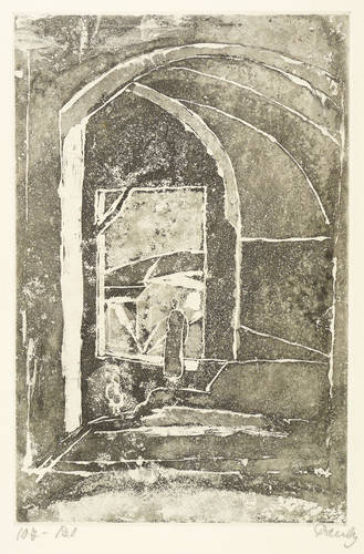 Pauly, Charlotte Elfriede -  -  - Nablus bei Jerusalem (Verschütteter Eingang zu den Samaritern)