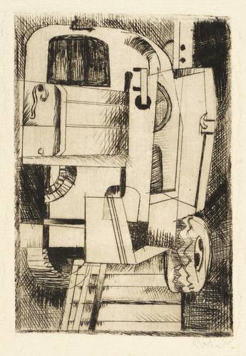 Rohn, Peter -  -  - Ohne Titel (Baufahrzeug)