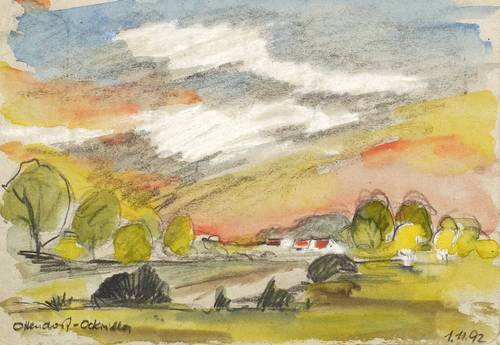 Ranze, Werner -  -  - Ottendorf-Okrilla aus der Ferne