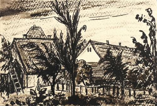 Meier, Ruth -  -  - Bauerngarten Lindenau (Bauernhäuser in Altlindenau Radebeul)