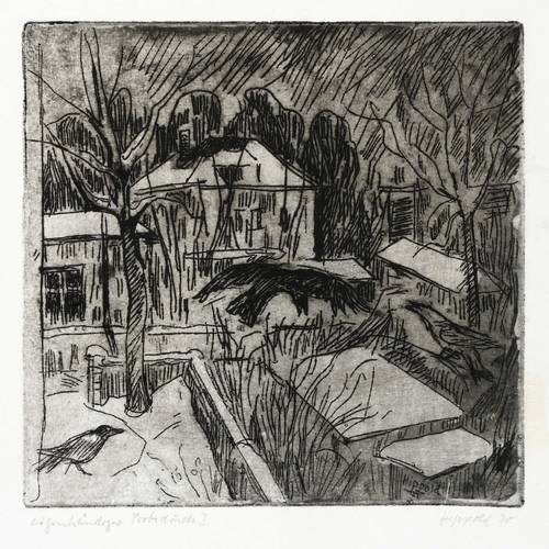 Hippold, Erhard -  -  - Winter in der Hoflößnitz