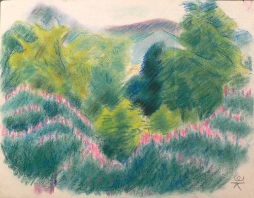 Enderlein, Karl -  -  - Bergwaldfrühling