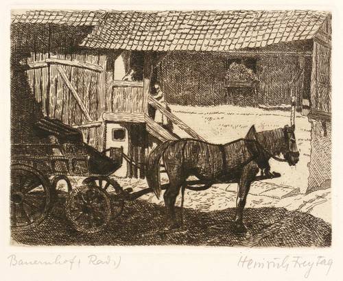 Freytag, Heinrich -  -  - Bauernhof